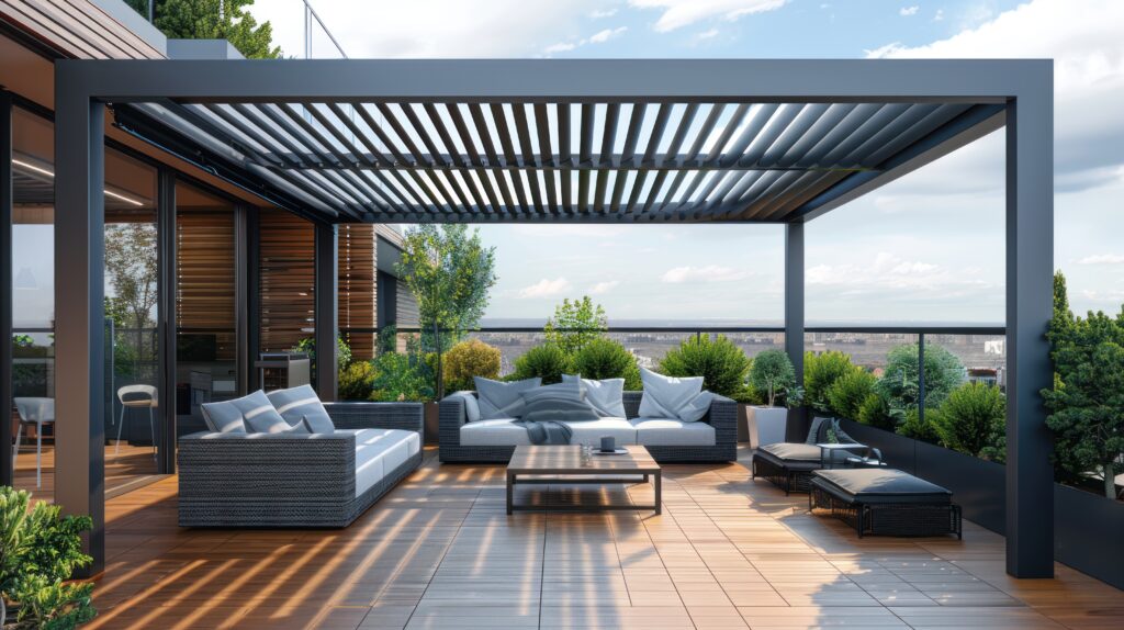 Időtálló aluminium pergola